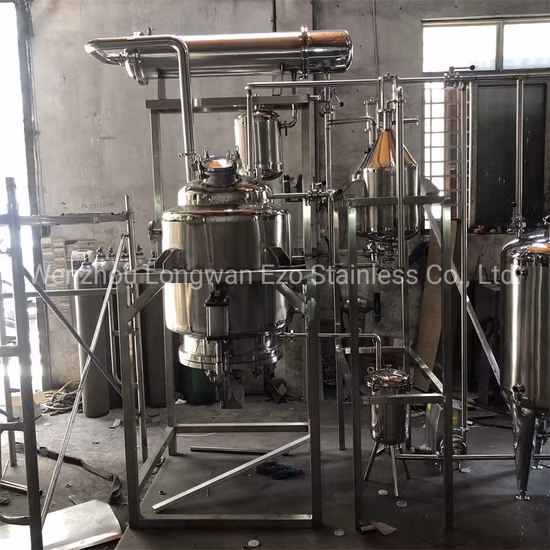Macchina per l'estrazione delle antocianidine del tabacco dell'olio essenziale del caffè dell'erba della pianta della vaniglia del serbatoio di estrazione multifunzionale di vuoto a bassa temperatura dell'acciaio inossidabile
